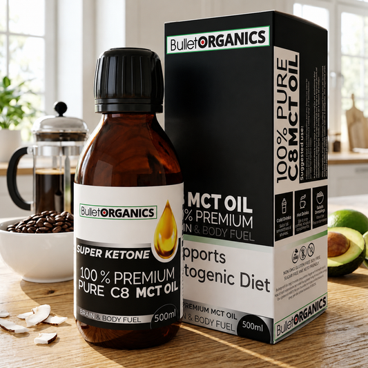 Pure C8 MCT Oil – 500ml | Bullet Organics