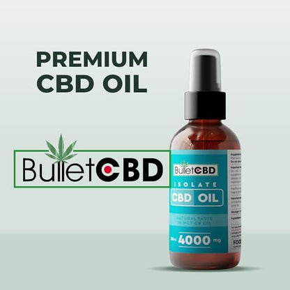 4000mg CBD Isolate Oil Spray – 50ml