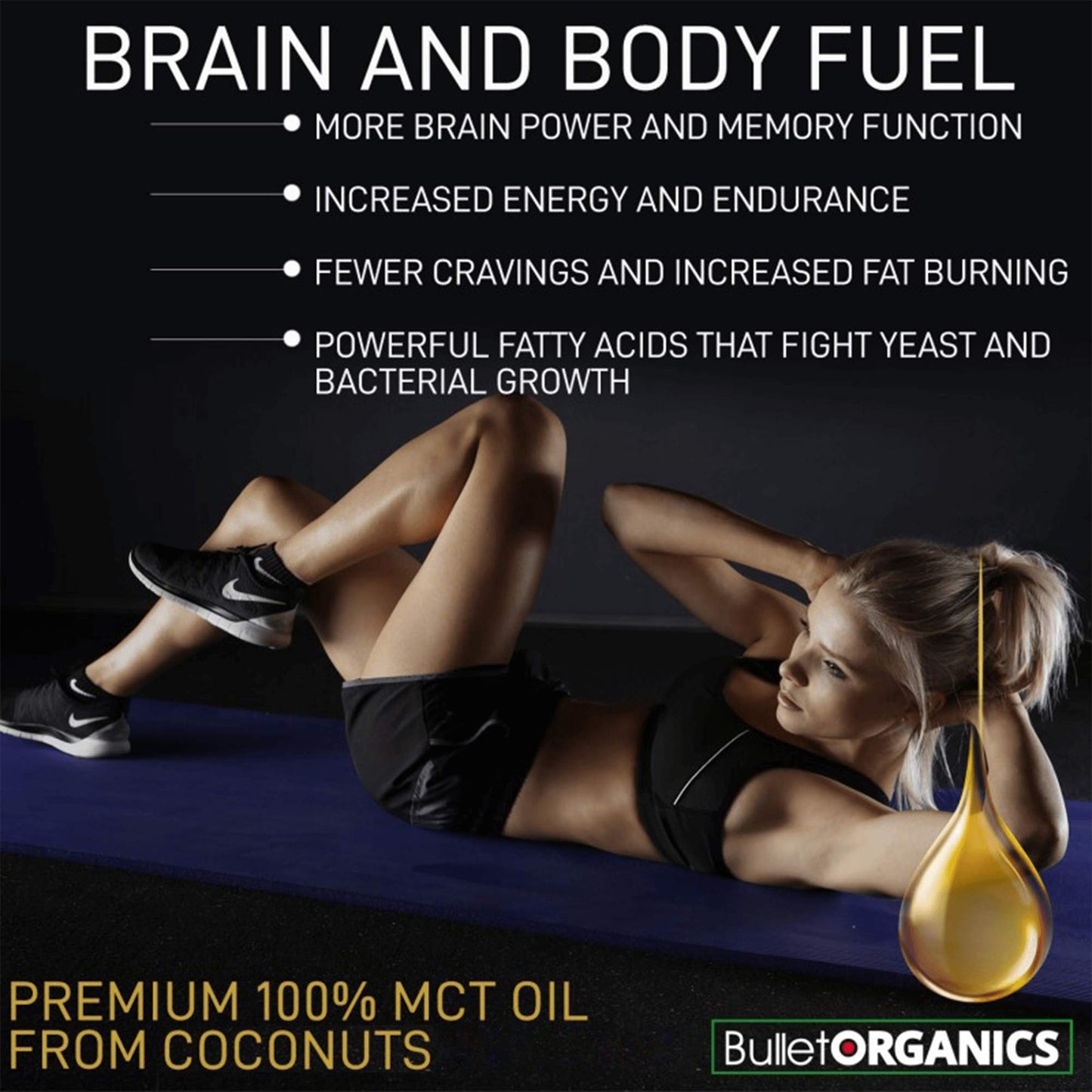 Pure C8 MCT Oil – 500ml