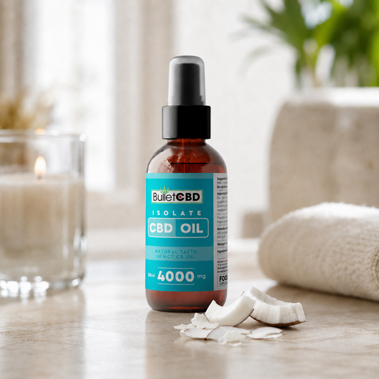 4000mg CBD Isolate Oil Spray – 50ml