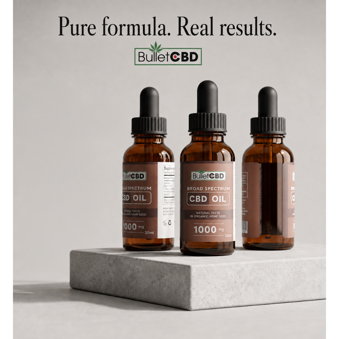 1000mg Broad-Spectrum CBD Oil – 30ml