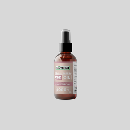 4000mg Broad-Spectrum CBD Oil Spray – 50ml by BulletCBD — 4000mg broad view 1