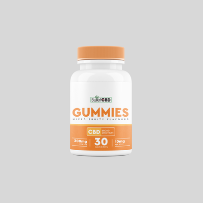 300mg CBD Fruit Gummies Broad Spectrum